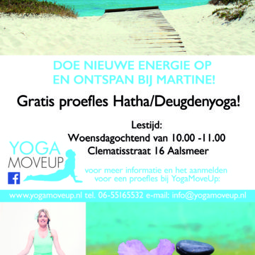 flyer nieuw januari 2018 yoga Aalsmeer woensdag